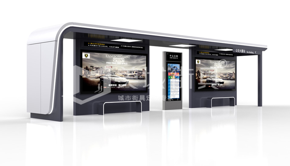 港灣式公交站 港灣式公交站