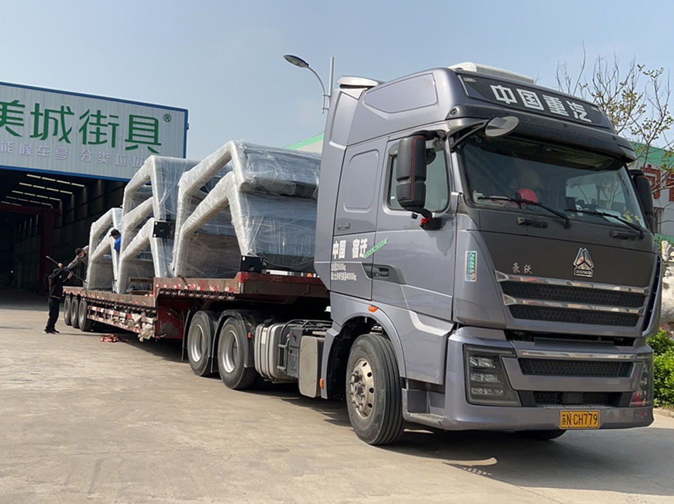 公交站臺發(fā)貨案例 公交站臺發(fā)貨案例