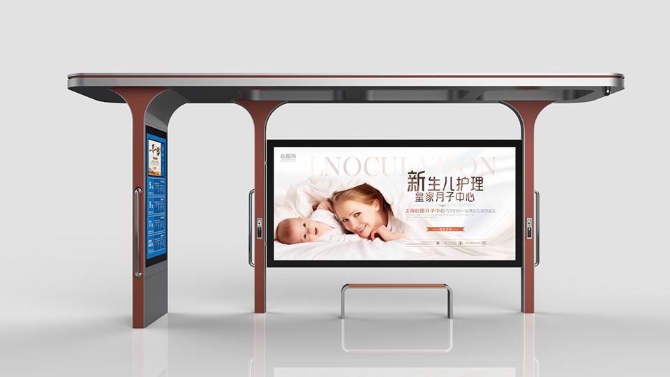 不銹鋼候車亭 不銹鋼候車亭