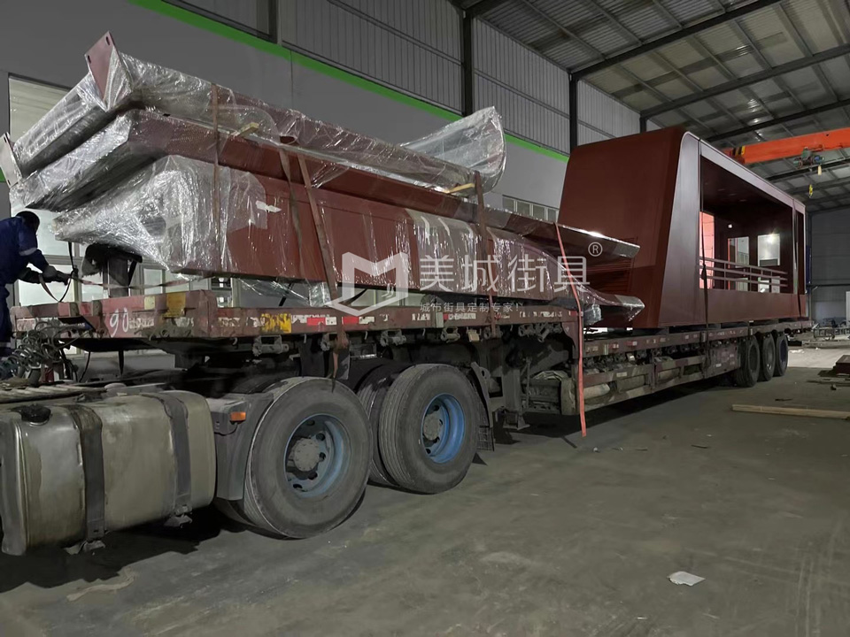 2022.10.6美城街具供應忻州第二車、第三車候車亭發貨記錄