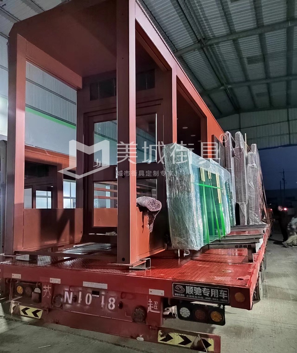 候車(chē)亭發(fā)貨圖 候車(chē)亭發(fā)貨圖