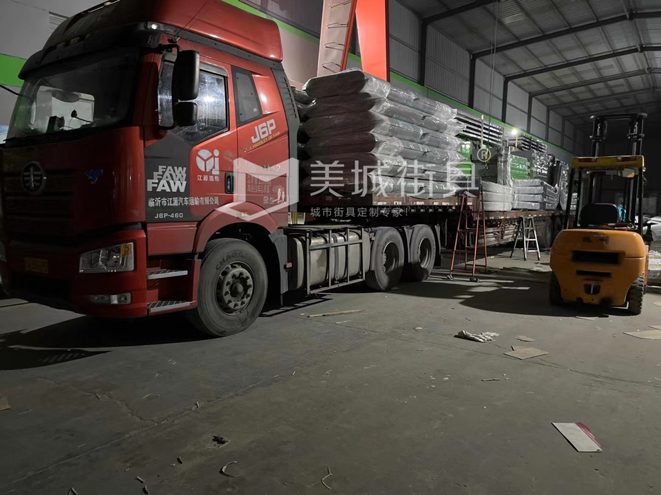 2022.11.5美城街具供應北京候車亭發貨記錄 2022.11.5美城街具供應北京候車亭發貨記錄